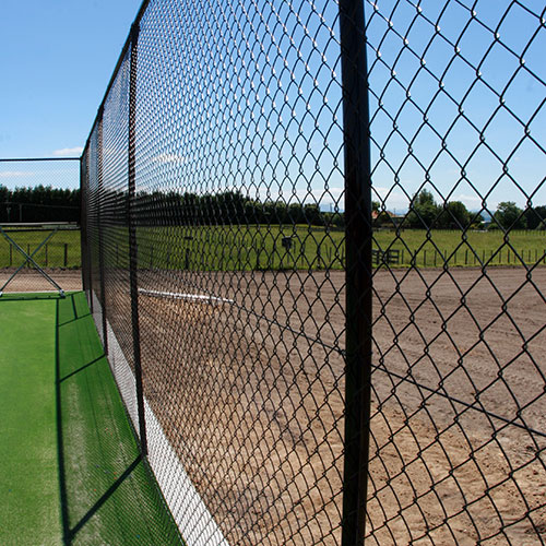 Chain Link Fence Netting PVC used for a tennis court fence